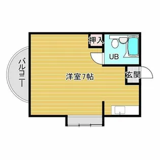 コスモ78【2階】の間取り