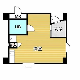 ロイヤルコート上池田【1階】の間取り