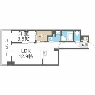 リビオメゾン新大阪【10階】の間取り