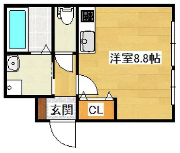 グッドマウンテン上町【401号室】の間取り