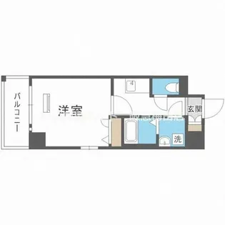 エスリード江坂垂水町【5階】の間取り