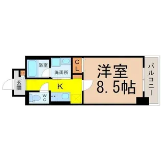 The First One金山【8階】の間取り