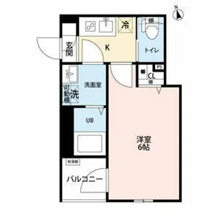 Varme黄金【1階】の間取り