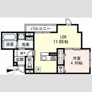 コンフォール畝傍【2階】の間取り