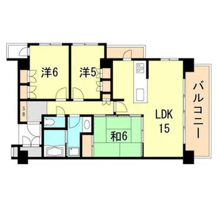 WILLDO西明石【5階】の間取り
