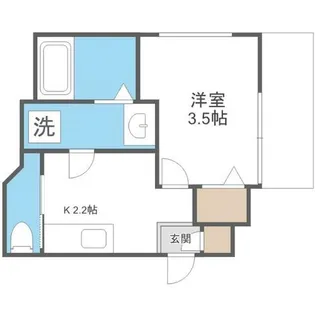 The Ropponmatsu【3階】の間取り