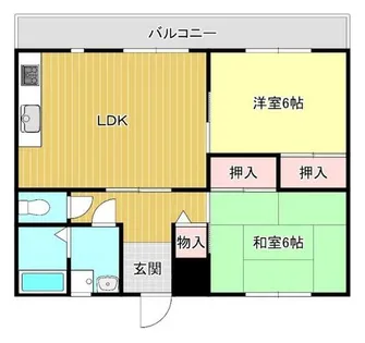 アメニティ豊岡Ⅲ【4階】の間取り