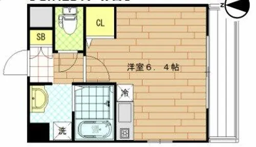 C.REST八尾【1階】の間取り