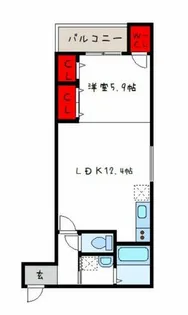 グランリーオ竹渕【3階】の間取り