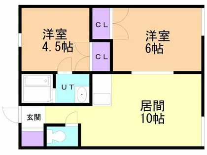 仙石マンション【202号室】の間取り