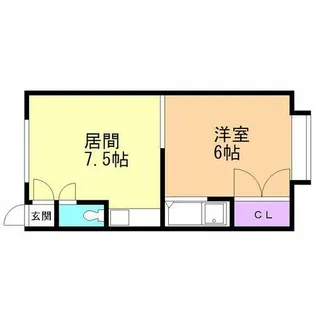 ハイデンス5【103号室】の間取り