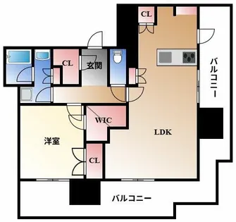 ザ・ファインタワー久屋大通【3階】の間取り