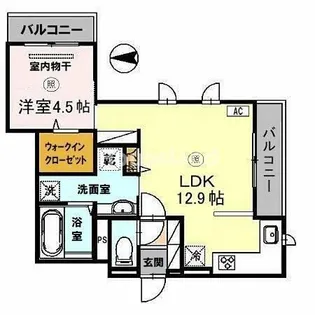 クレスト光洋【3階】の間取り