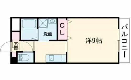 セピアコート【1階】の間取り