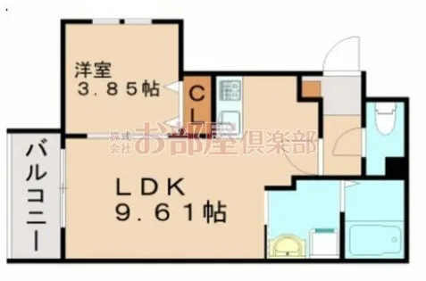 Rassure N・K【3階】の間取り