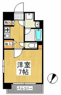 ティファニーヒルズ【207号室】の間取り