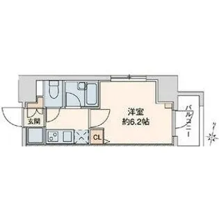 RIDGE堀田【6階】の間取り