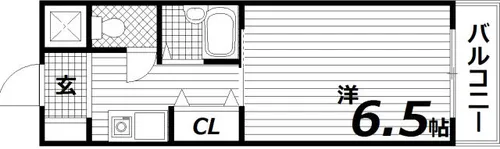 ブリランテ神戸マグノリアコート【3階】の間取り