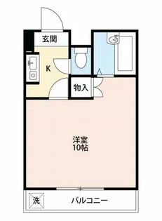 コーポイーストC【2階】の間取り