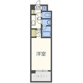 フィンリー大濠 BAY WEST【2階】の間取り