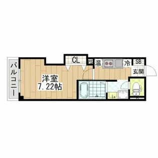 みおつくし春日出【3階】の間取り