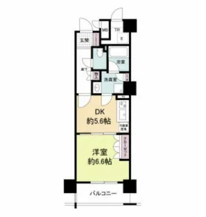 エル・セレーノ上本町レジデンス【11階】の間取り