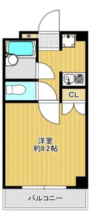 リベルテ社領【2階】の間取り
