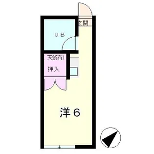 COLORS南草津Ⅰ【1階】の間取り