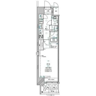 ディアレイシャス鶴舞公園【4階】の間取り