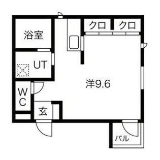 レイディエンス庄内通【3階】の間取り