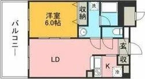 ラ ペール モリ【4階】の間取り