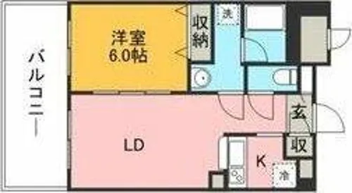 ラ・ペール・モリ【4階】の間取り
