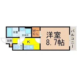 ドルフしらかね【1階】の間取り