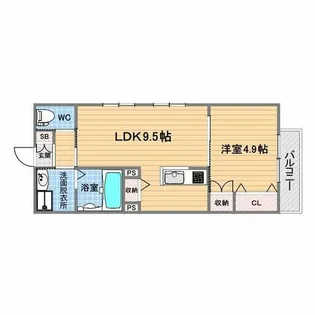Maison Le Soleil【1階】の間取り