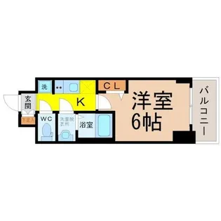 アステリ鶴舞テーセラ【9階】の間取り