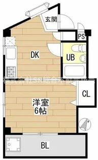 コーポS.A【2階】の間取り