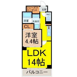 aLATO白壁【2階】の間取り