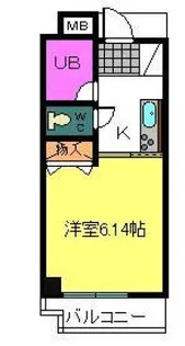 グランエクセル泉佐野【301号室】の間取り