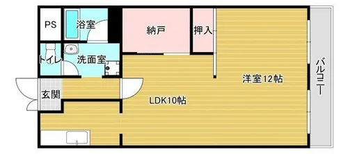 金剛グリーンハイツ【1階】の間取り