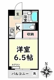 愛知県名古屋市南区呼続元町【マンション】の間取り