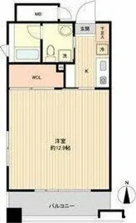 リバーフロントレジデンス【2階】の間取り