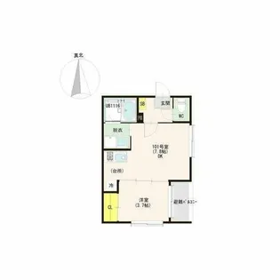 FELICITA【1階】の間取り