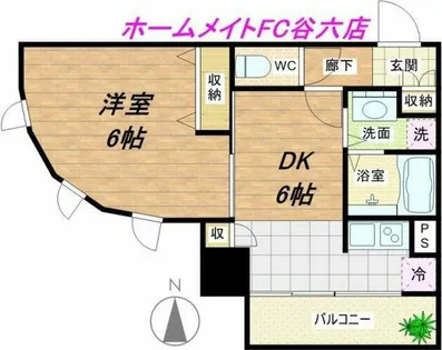 WillDo松屋町【3階】の間取り