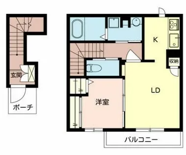 シャーメゾン恵美酒【2階】の間取り