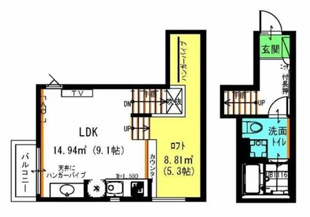 子犬のワルツ【2階】の間取り