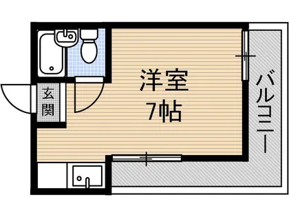 ロイヤル摂津【302号室】の間取り