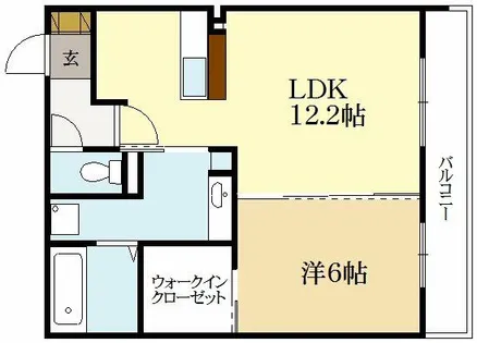 エーデルハイム東香園【2階】の間取り