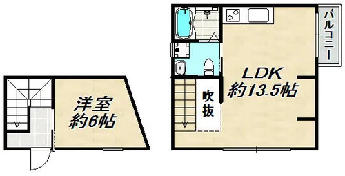 Y’sHouse RD-02【1階】の間取り