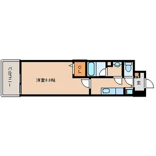 グランシャリオ【1階】の間取り