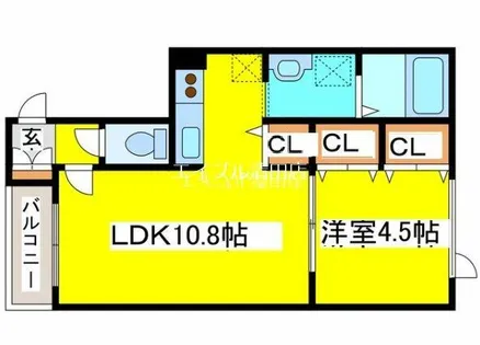 風と光【2階】の間取り